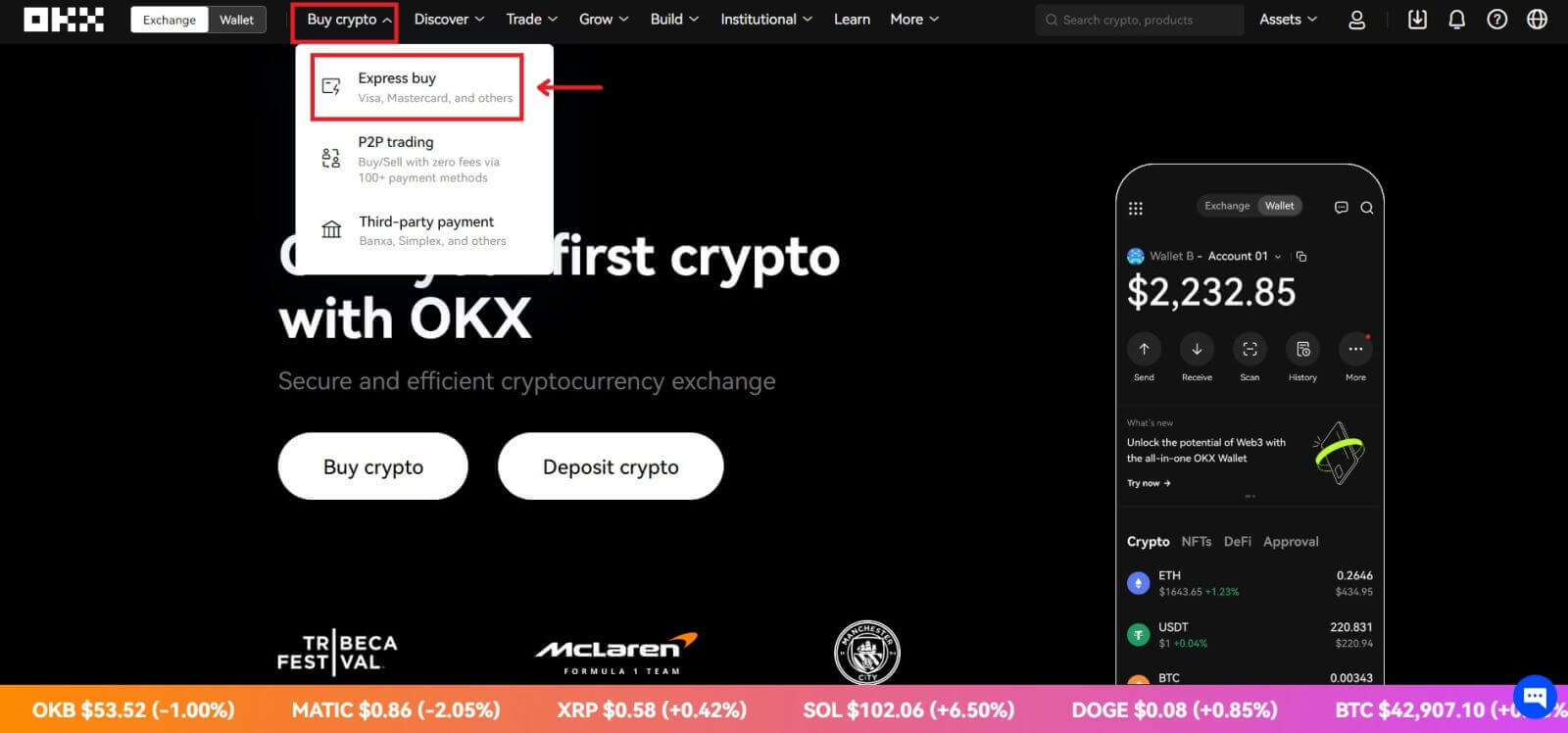 How to Deposit on OKX How to Deposit on OKX