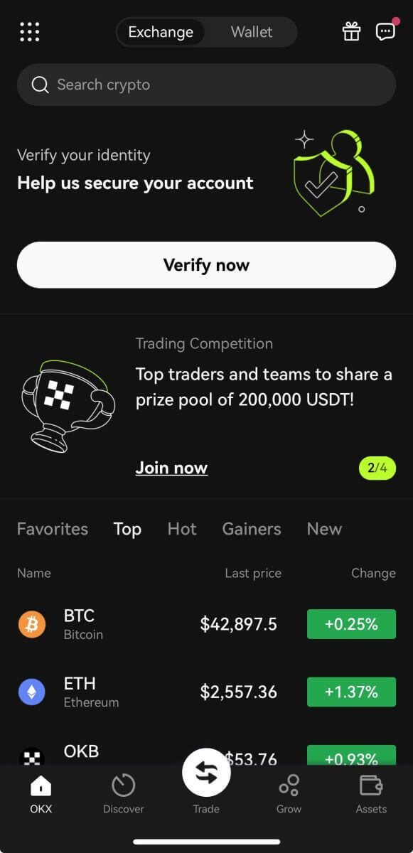 How to Login and start trading Crypto at OKX How to Login and start trading Crypto at OKX