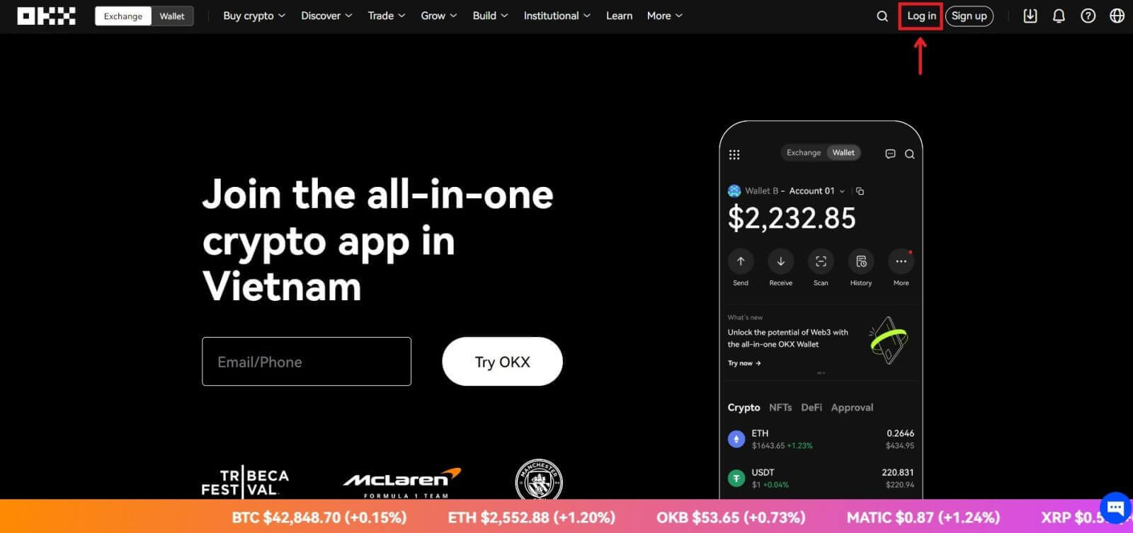 How to Login and start trading Crypto at OKX How to Login and start trading Crypto at OKX