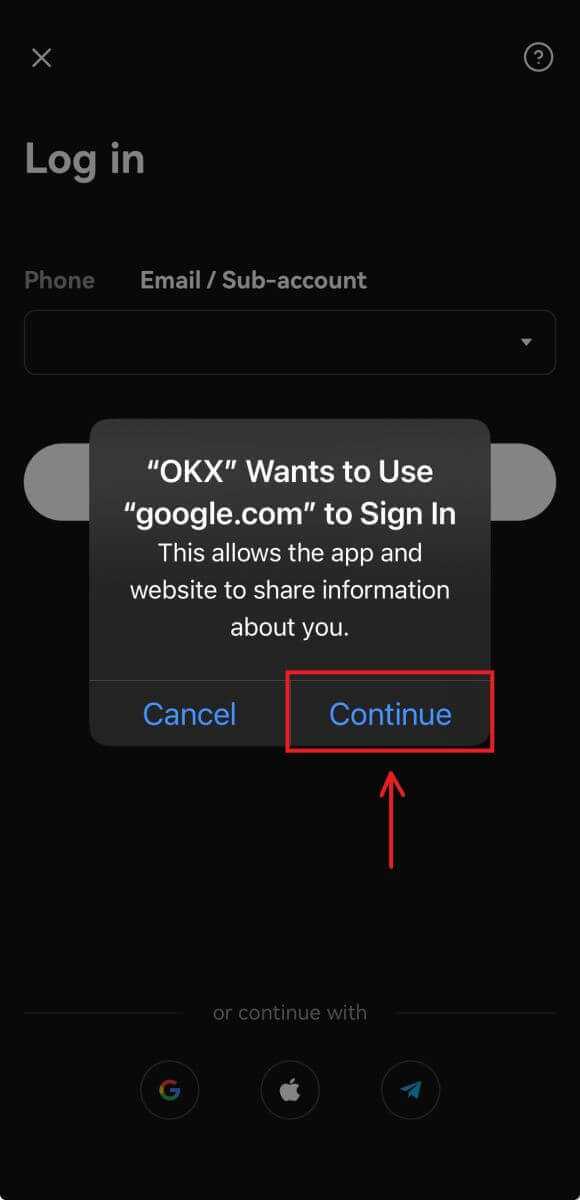 How to Login and Verify Account in OKX