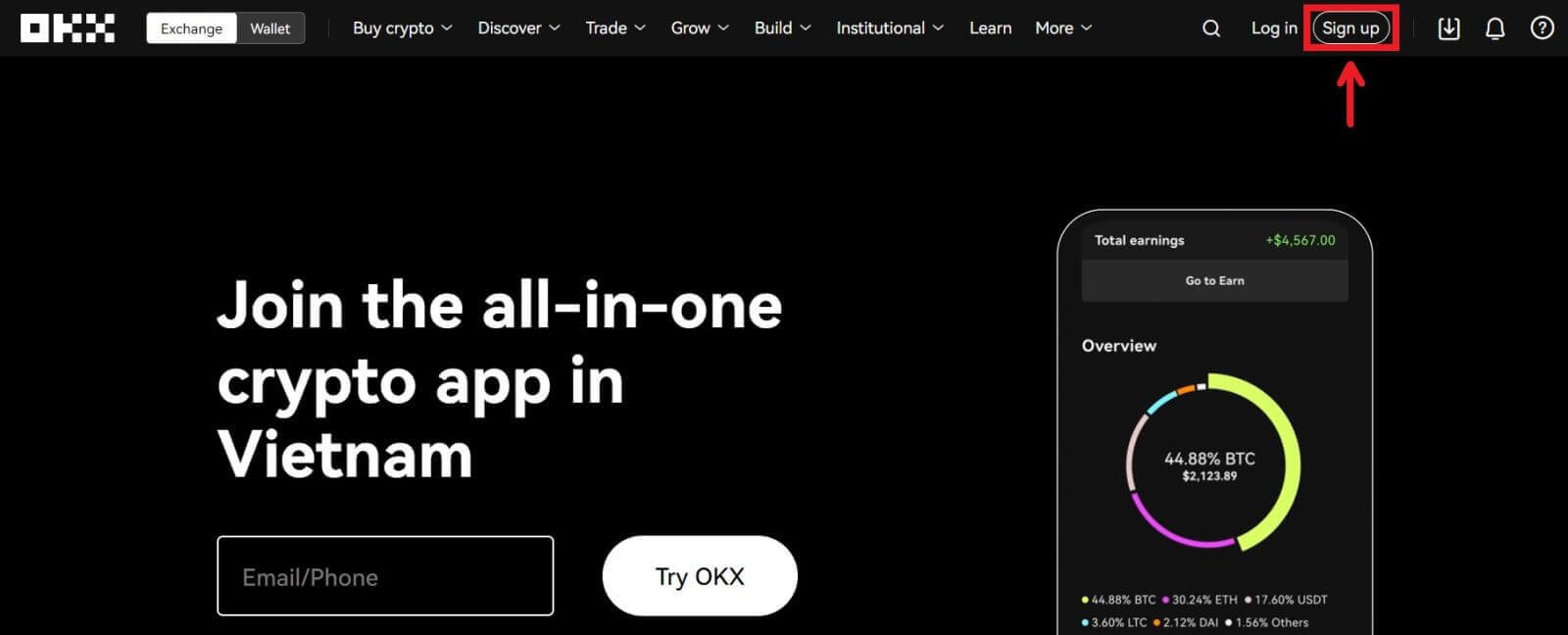 Чӣ тавр кушодани ҳисоби намоишӣ дар OKX Чӣ тавр кушодани ҳисоби намоишӣ дар OKX