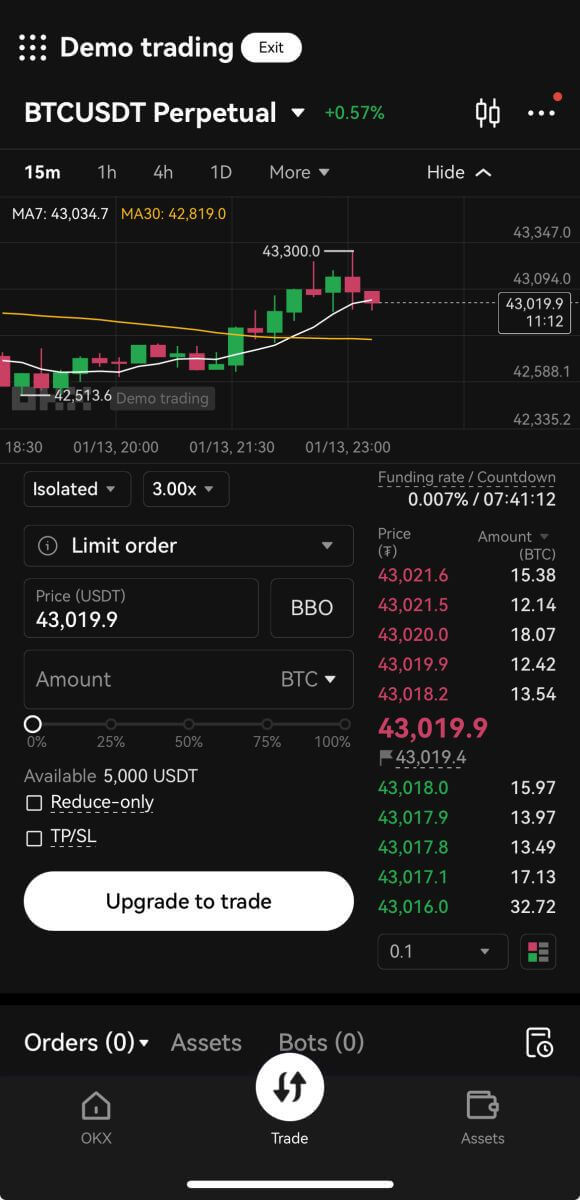 如何在 OKX 中注册模拟账户并开始交易 如何在 OKX 中注册模拟账户并开始交易