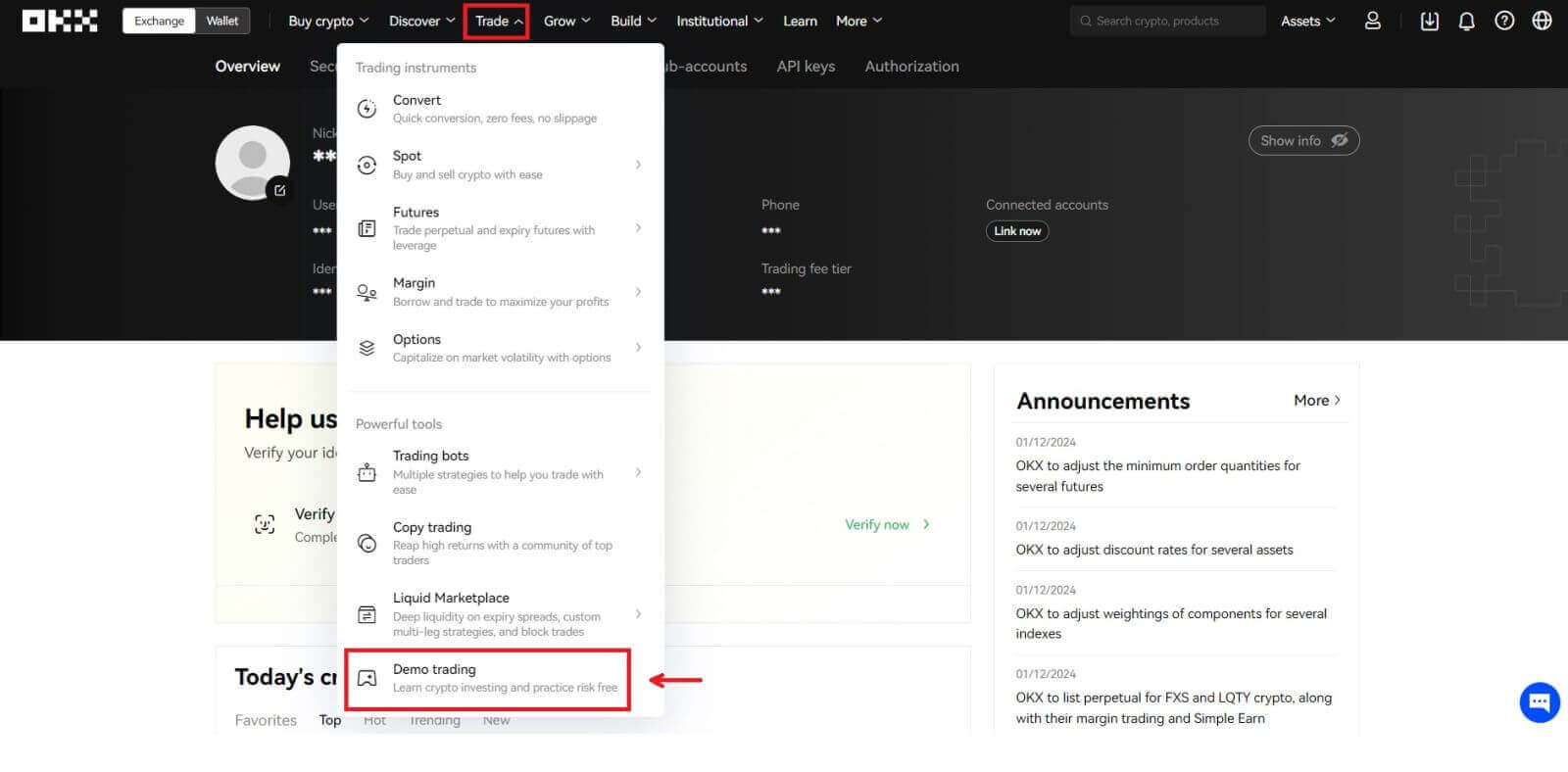 如何在 OKX 中注册模拟账户并开始交易 如何在 OKX 中注册模拟账户并开始交易